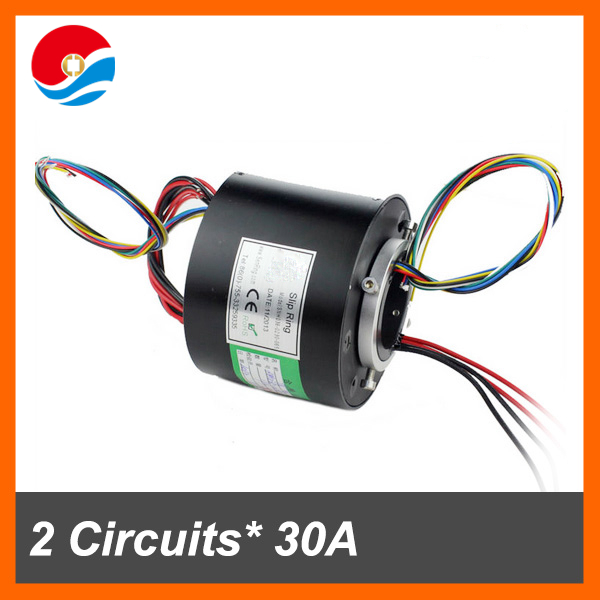 滑环式交流电动机30 2电路/电线滑环38.1毫米的洞