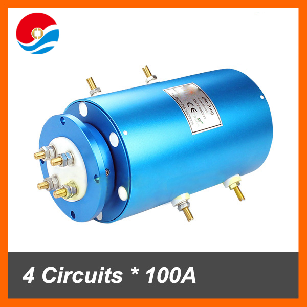 Rotary joint for electrical swivel large current 100A of slip ring motor
