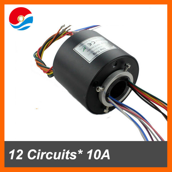 Alternator slip ring 10A with 12 circuits of bore size 25.4mm(1